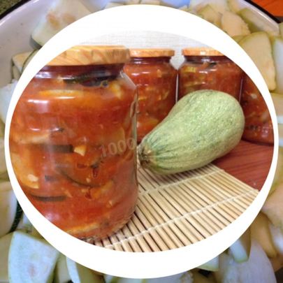 Лечо с кабачками и кетчупом на зиму