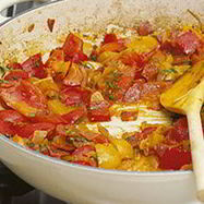 Рецепт Лечо с копченостями