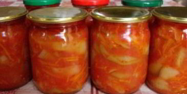 лечо с морковкой и луком