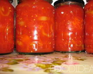 Лечо с морковью в томате