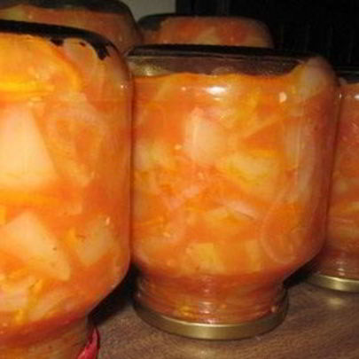 Лечо с морковью