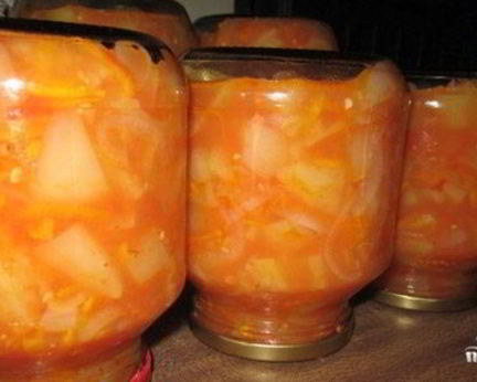 Лечо с морковью