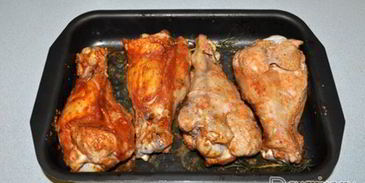 плечо индейки запеченное