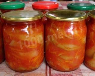 Вкусное и простое лечо с томатным соком