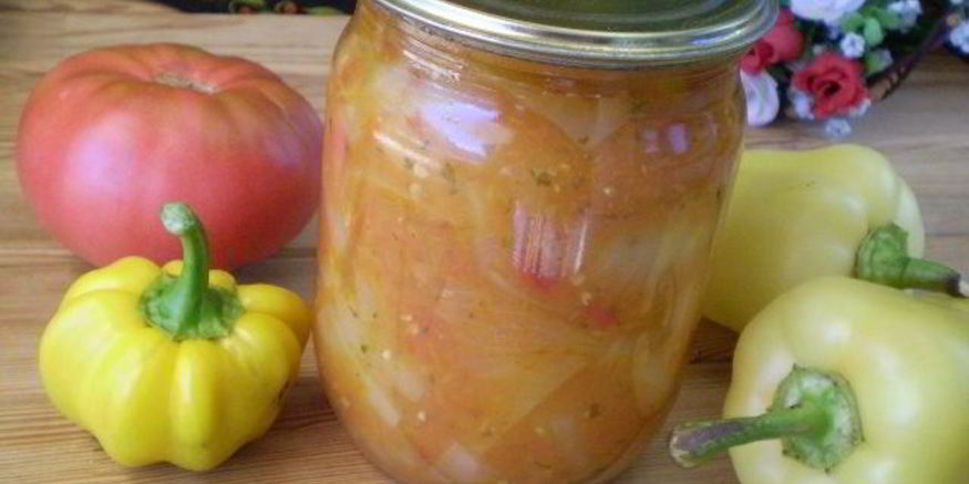 Рецепт закатки лечо