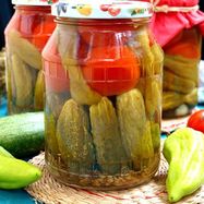 Рецепт Ассорти помидоры огурцы маринованные