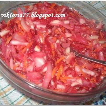 Быстрая маринованная капуста