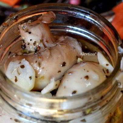 Грибы маринованные — Антипасти