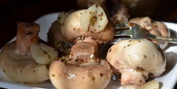 грибы маринованные — антипасти