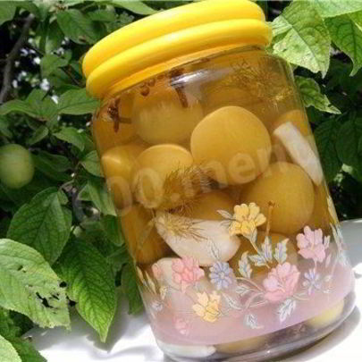 Маринованная алыча