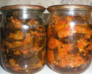 Маринованные баклажаны на зиму