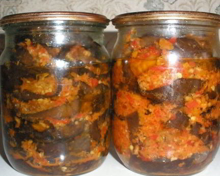 Маринованные баклажаны на зиму