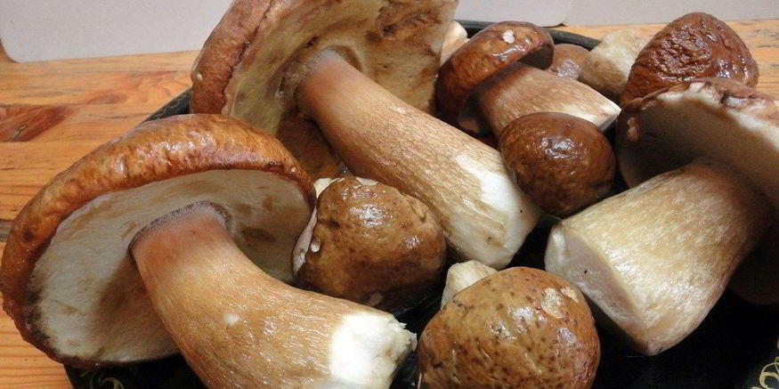 Рецепт маринованных белых грибов с чесноком