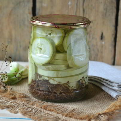 Маринованные кабачки на зиму