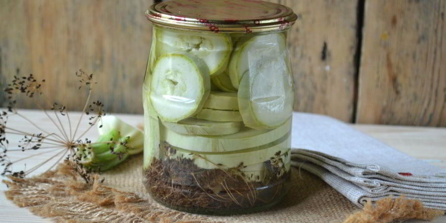 Рецепт маринованных кабачков на зиму