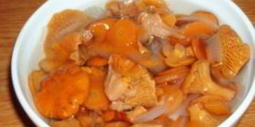 маринованные лисички без уксуса
