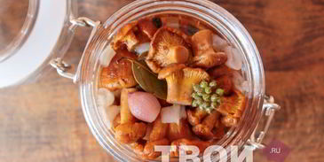 маринованные лисички