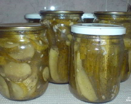 Маринованные огурцы с горчицей