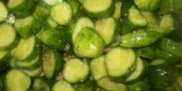 маринованные огурцы с горчицей