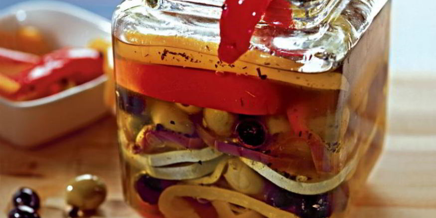 Рецепт маринованных овощей по-итальянски