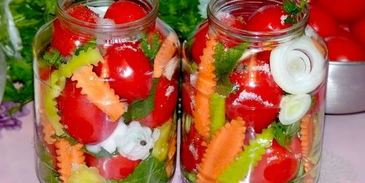 маринованные помидоры на зиму