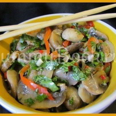 Маринованные шампиньоны Чудо