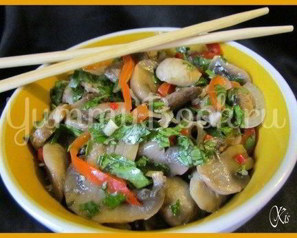 Маринованные шампиньоны Чудо