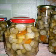 Рецепт Маринованных шампиньонов Новогодних