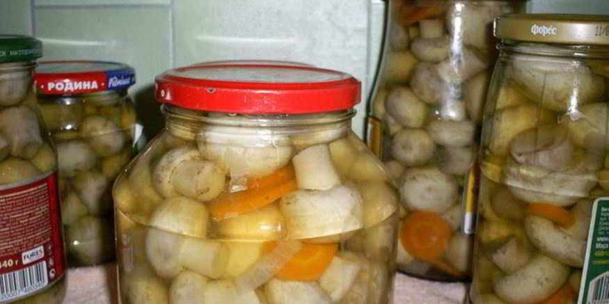 Рецепт маринованных шампиньонов новогодних