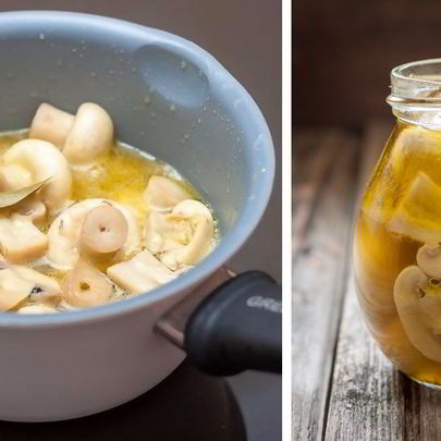 Маринованные шампиньоны