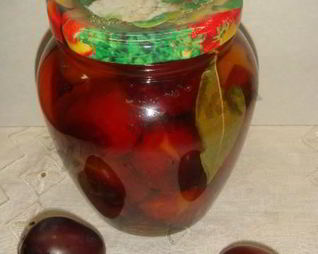 Маринованные сливы без стерилизации на зиму