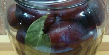 маринованные сливы без стерилизации на зиму