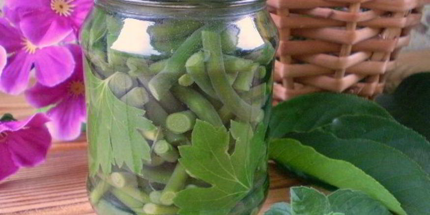 Рецепт маринованных стрелок на зиму