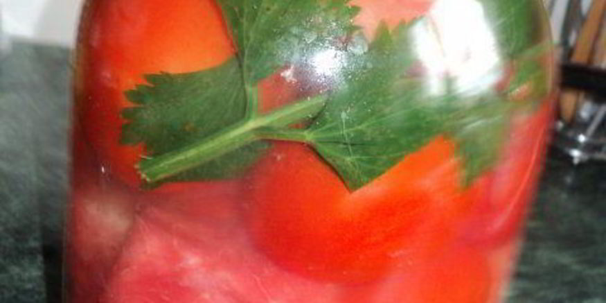 Рецепт помидоров маринованных с арбузом