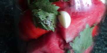 помидоры маринованные с арбузом