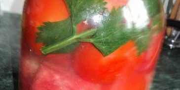 помидоры маринованные с арбузом