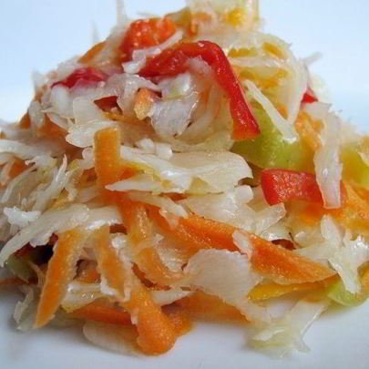 Вкусная маринованная капуста хрустящая
