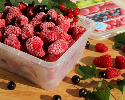 Мороженные ягоды на зиму