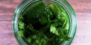 огурчики с кетчупом на зиму