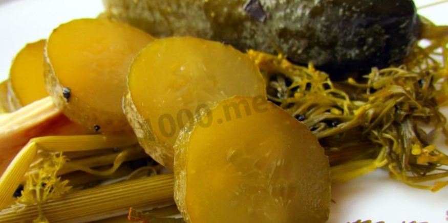 Рецепт огурцов квашеных в банках на зиму