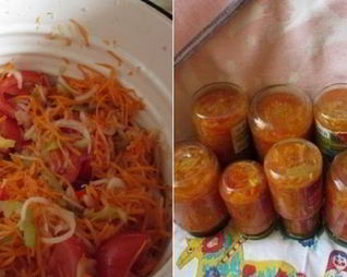 Овощная заготовка на зиму