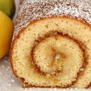 Рецепт Бисквитного рулета с повидлом