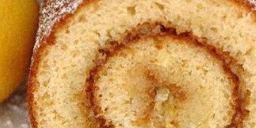 Рецепт бисквитного рулета с повидлом