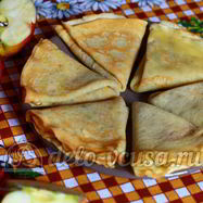 Рецепт Блинчиков с повидлом