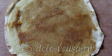 блинчики с повидлом