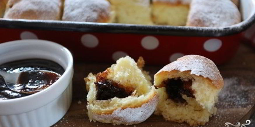 Рецепт булочки с повидлом