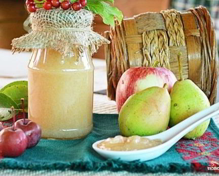 Грушевое повидло по-гречески