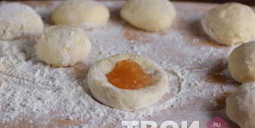 пончики с повидлом