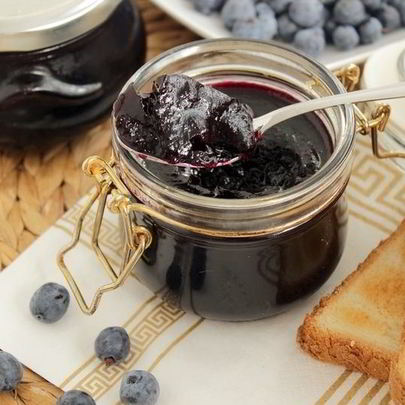 Повидло из голубики и яблок