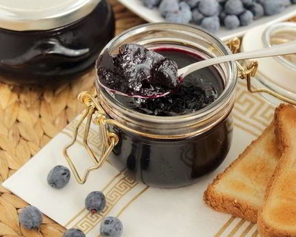 Повидло из голубики и яблок